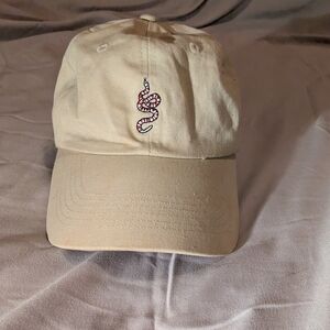 Snake Sewn Baseball Cap
